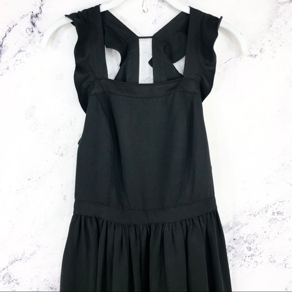 NEW Ulla Johnson Willa ruffle open back dress 10 - Picture 4 of 8